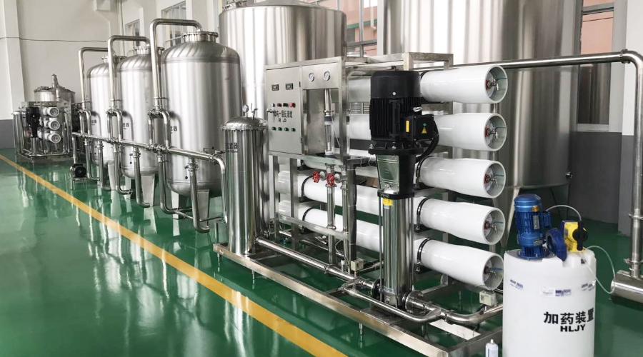 物得寶爾新材料雙級反滲透設(shè)備項目